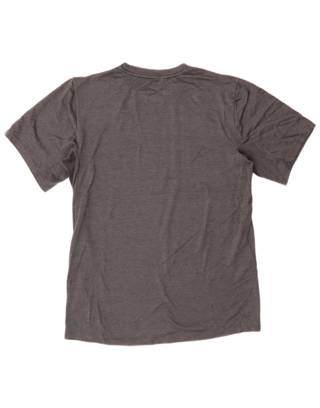 Nike Mens Dri Fit T-Shirt Top Small Grey Flecked Polyester