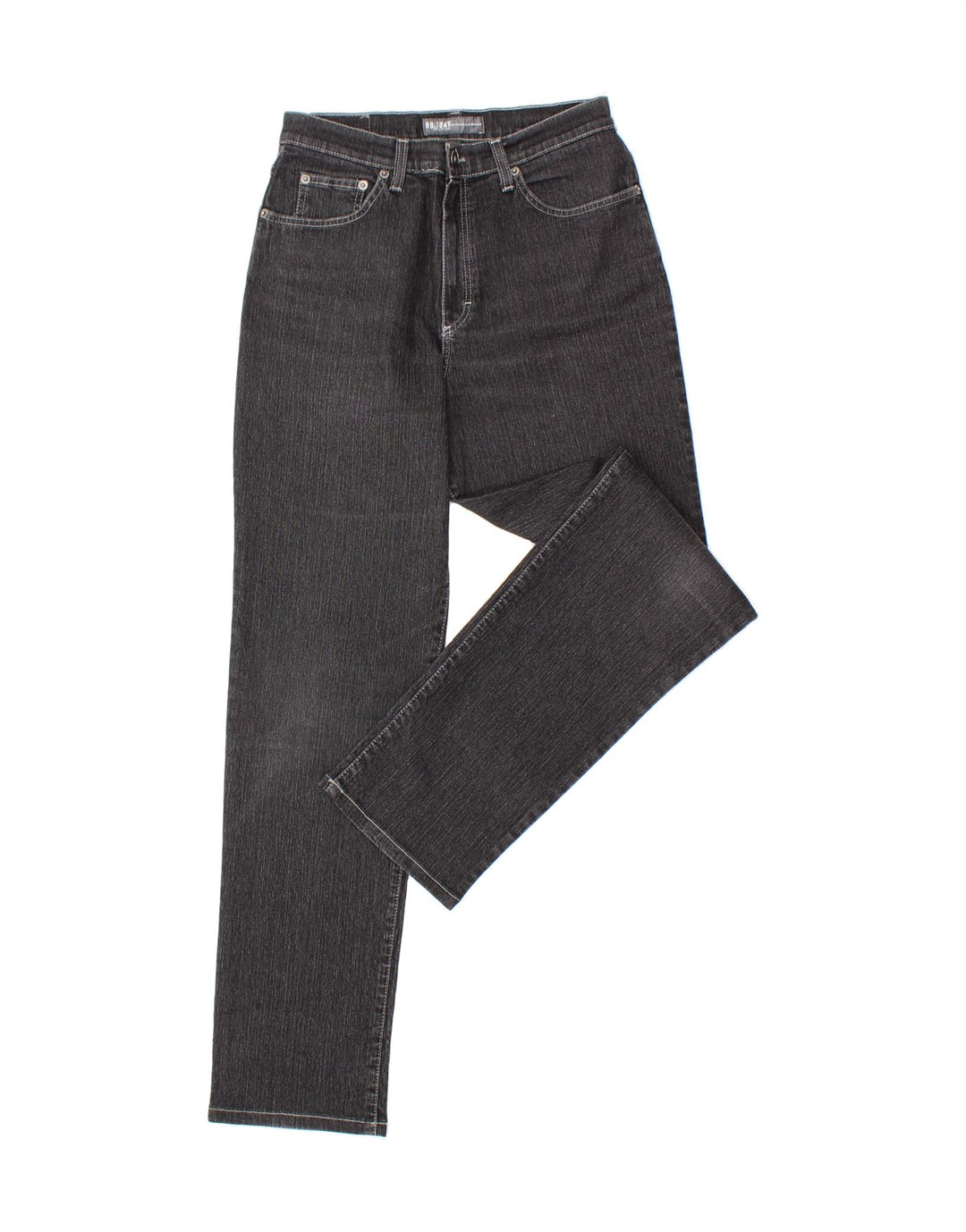 HOLIDAY Womens Straight Jeans W34 L31 Navy Blue Cotton Vintage Holiday and Second-Hand Holiday from Messina Hembry 