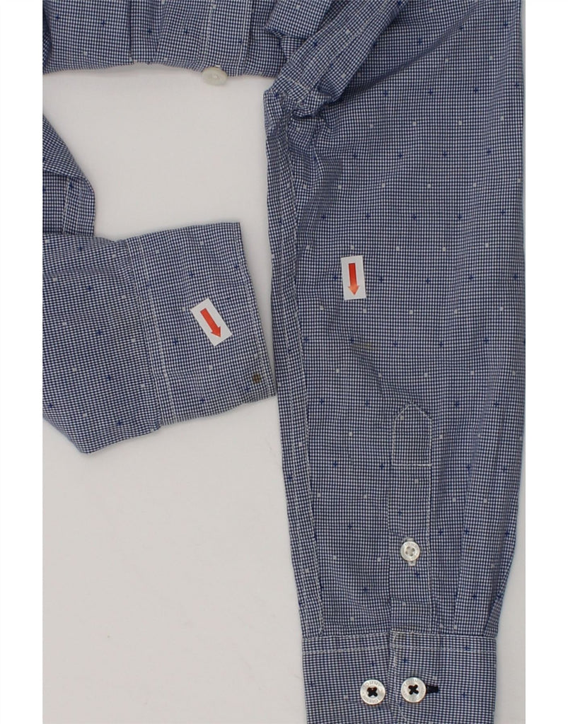 TOMMY HILFIGER Boys Shirt 5-6 Years Blue Cotton | Vintage Tommy Hilfiger | Thrift | Second-Hand Tommy Hilfiger | Used Clothing | Messina Hembry 