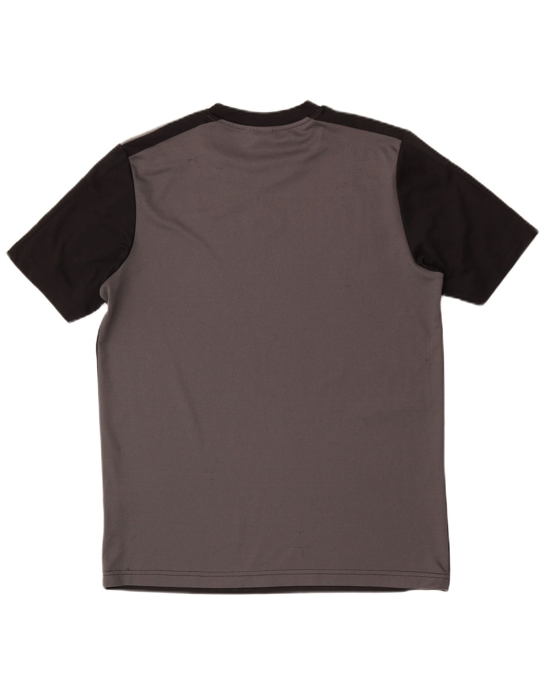 Adidas Mens T-Shirt Top Medium Black Colourblock