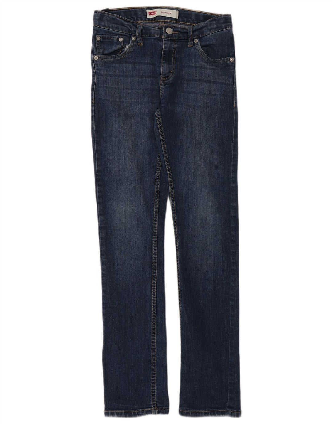 LEVI'S Boys 511 Slim Jeans 13-14 Years W28 L30 Blue Cotton
