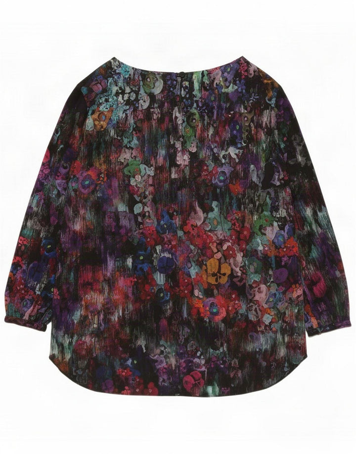 Fenn Wright Manson Womens Blouse Top UK 8 Small Multicoloured Floral
