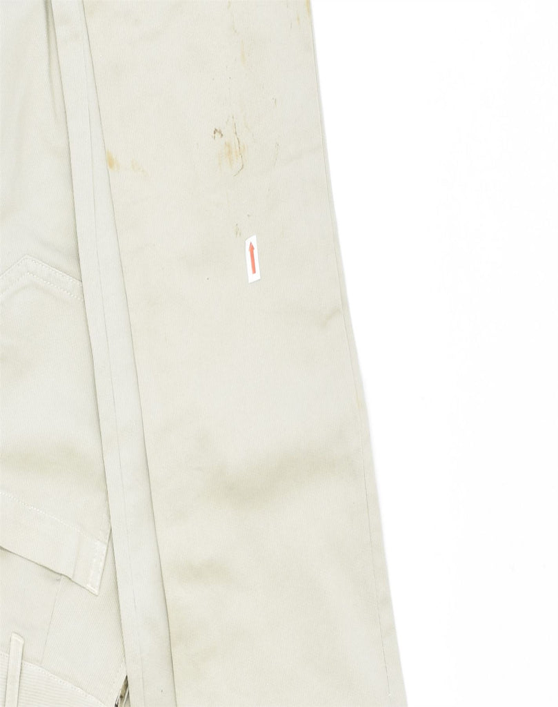 HENRY COTTONS Womens Straight Chino Trousers Medium Off White Cotton | Vintage | Thrift | Second-Hand | Used Clothing | Messina Hembry 