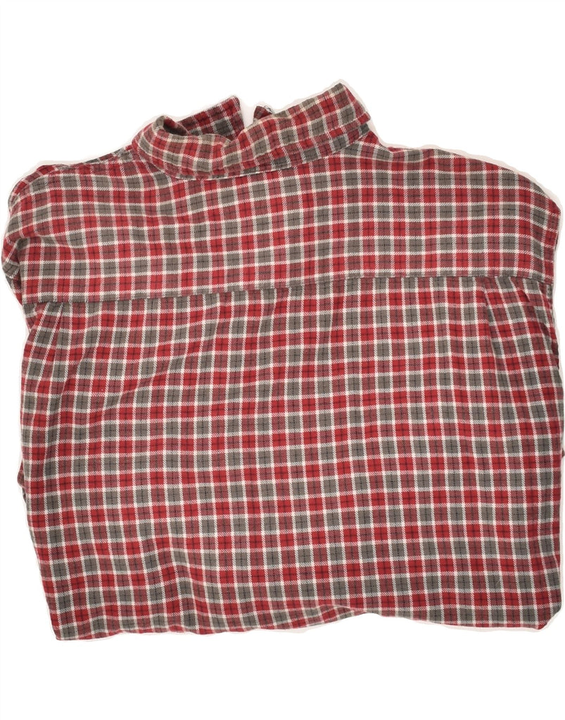 WRANGLER Mens Flannel Shirt Large Red Check Cotton | Vintage Wrangler | Thrift | Second-Hand Wrangler | Used Clothing | Messina Hembry 