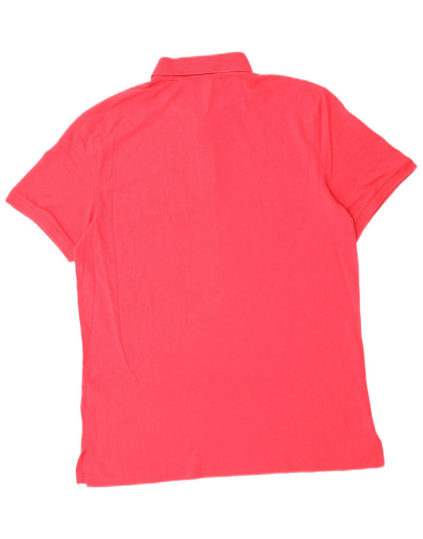 Polo Ralph Lauren Mens Pro Fit Polo Shirt Large Pink Cotton