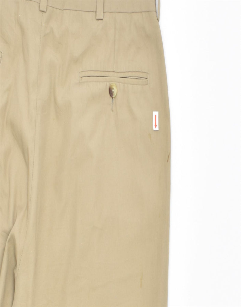 NAUTICA Mens Pegged Casual Trousers W36 L29 Beige Cotton | Vintage | Thrift | Second-Hand | Used Clothing | Messina Hembry 