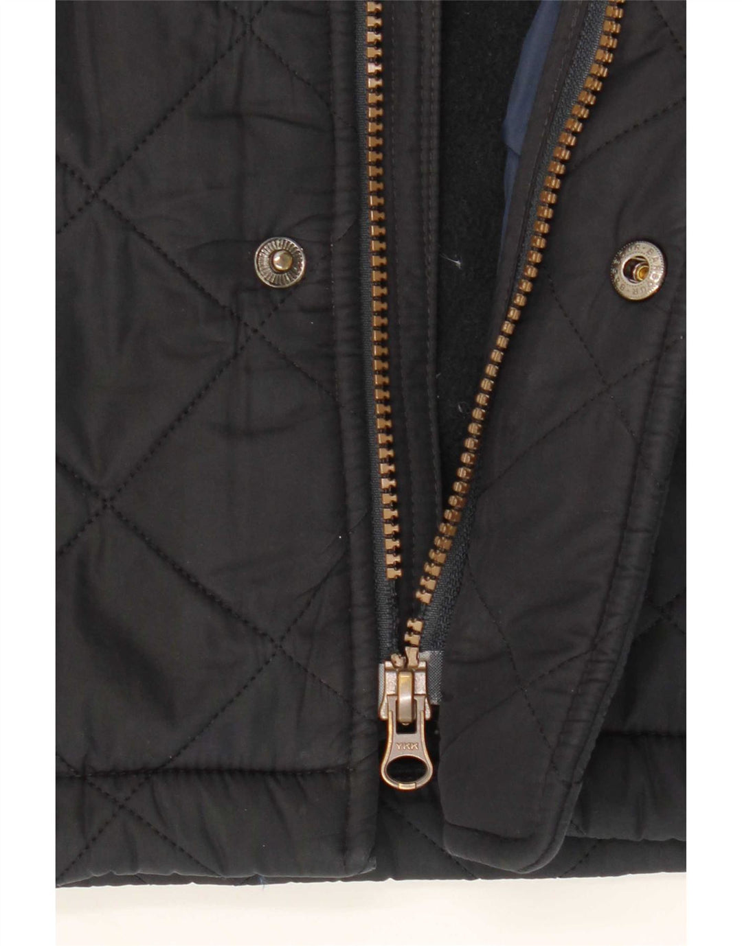 Barbour Mens Quilted Jacket UK 36 Small Navy Blue