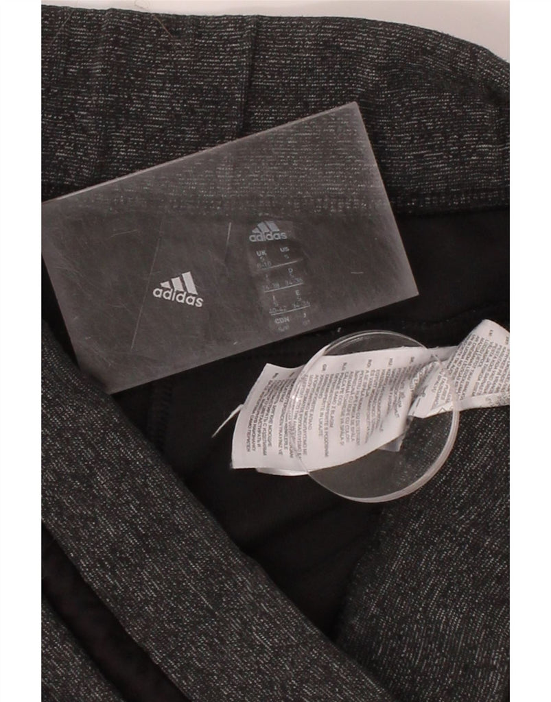 ADIDAS Womens Tracksuit Trousers Joggers UK 8/10 Small  Grey Polyester Vintage Adidas and Second-Hand Adidas from Messina Hembry 