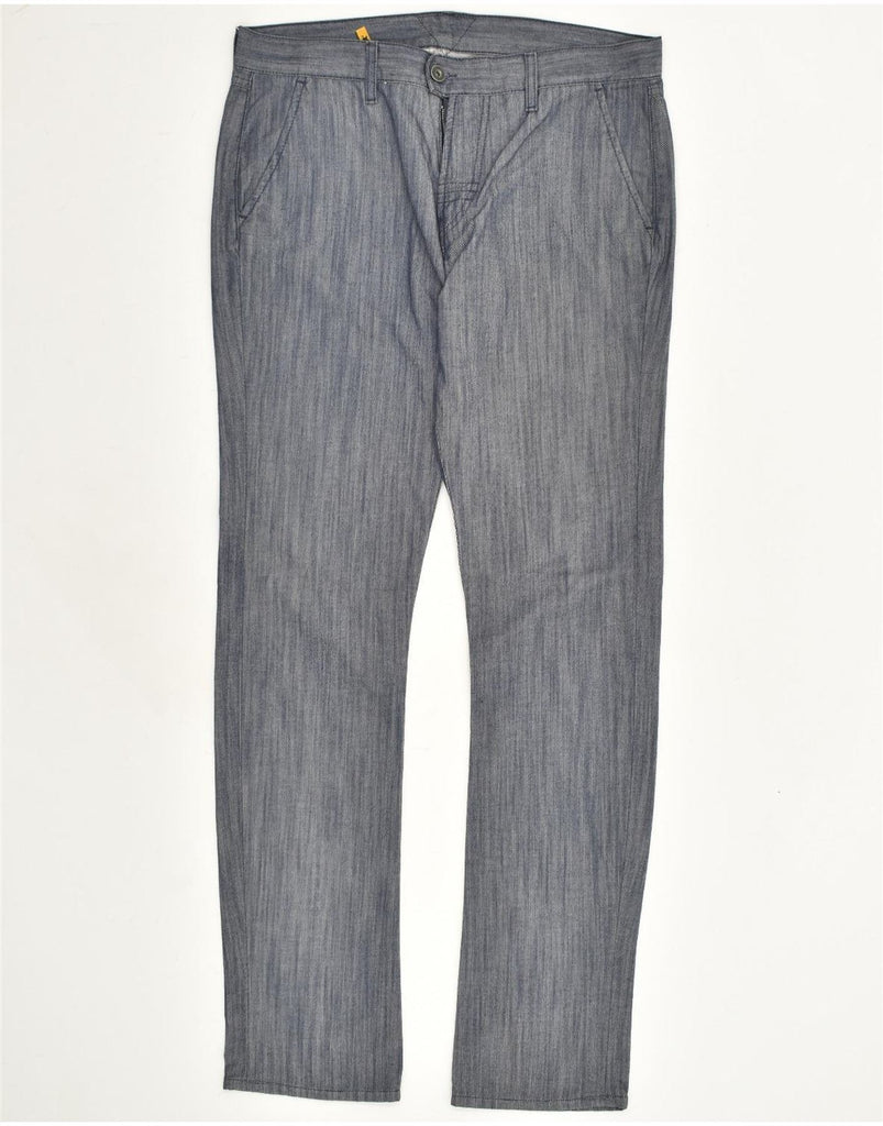 MELTIN' POT Mens Slim Chino Trousers W34 L32 Grey Cotton | Vintage Meltin' Pot | Thrift | Second-Hand Meltin' Pot | Used Clothing | Messina Hembry 