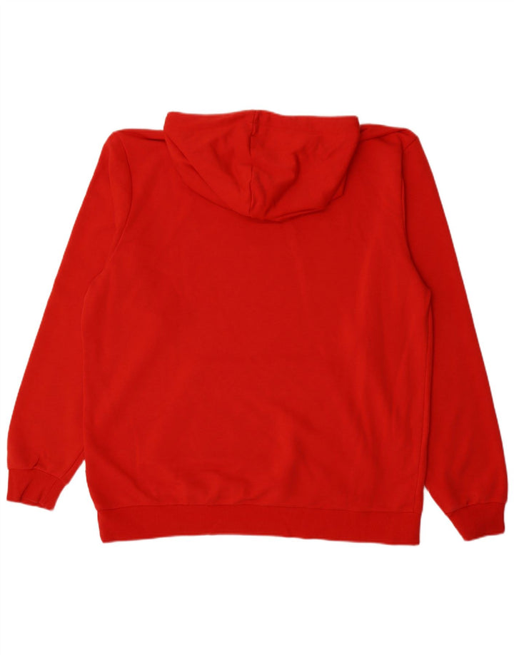 Puma Mens Hoodie Jumper XL Red Cotton