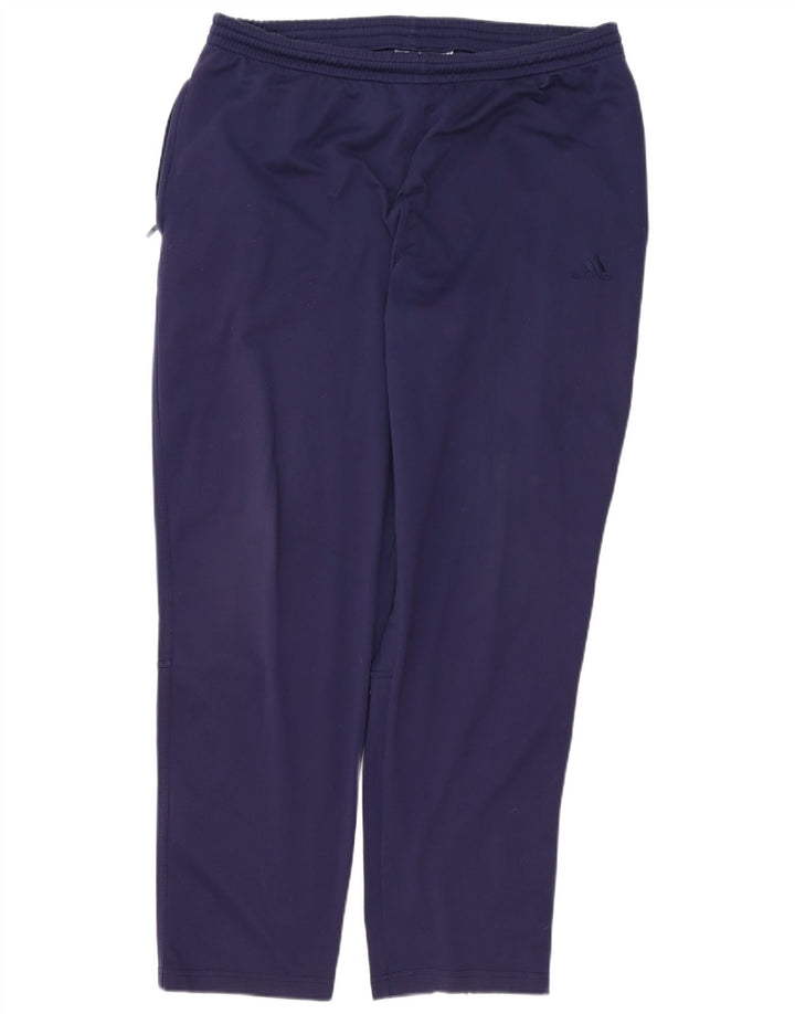 Adidas Mens Tracksuit Trousers XL Navy Blue Polyester