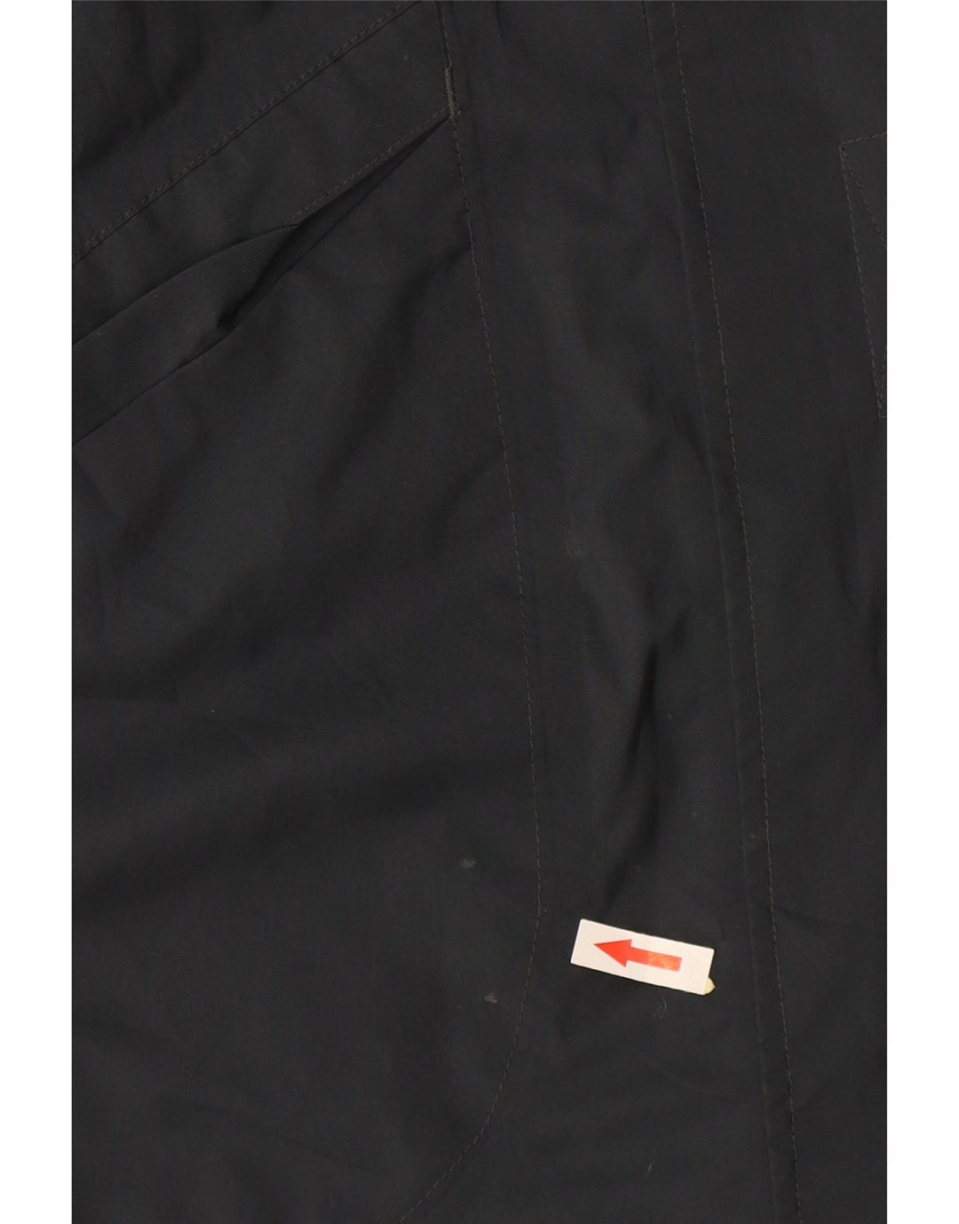 Adidas Womens Oversized Rain Jacket UK 12 Medium Grey Polyester