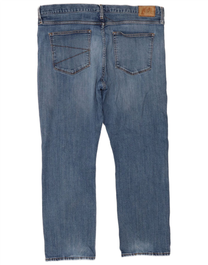 Marks & Spencer Mens Straight Jeans W40 L29 Blue Cotton