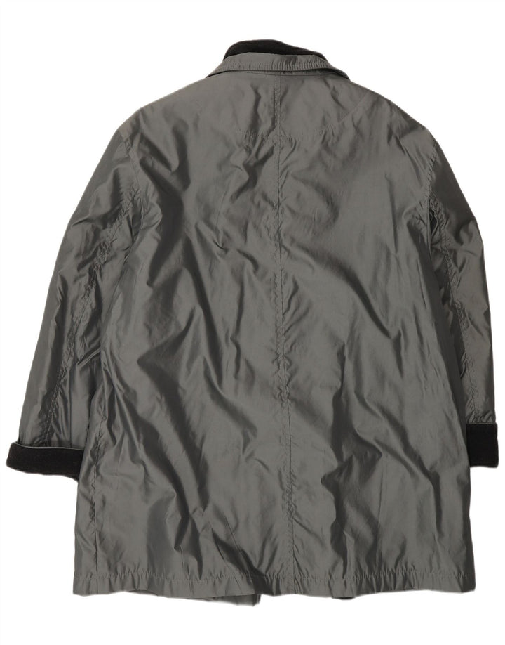 Swept Womens Loose Fit Overcoat UK 14 Large Grey
