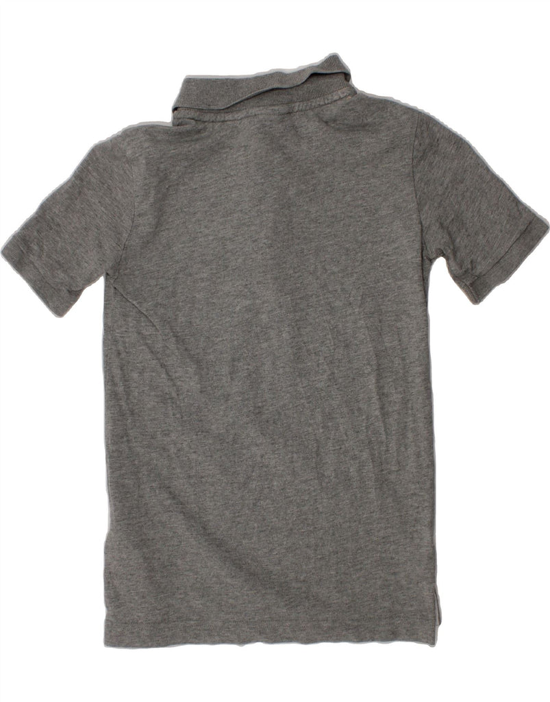 NIKE Boys Polo Shirt 6-7 Years XS Grey Cotton Vintage Nike and Second-Hand Nike from Messina Hembry 