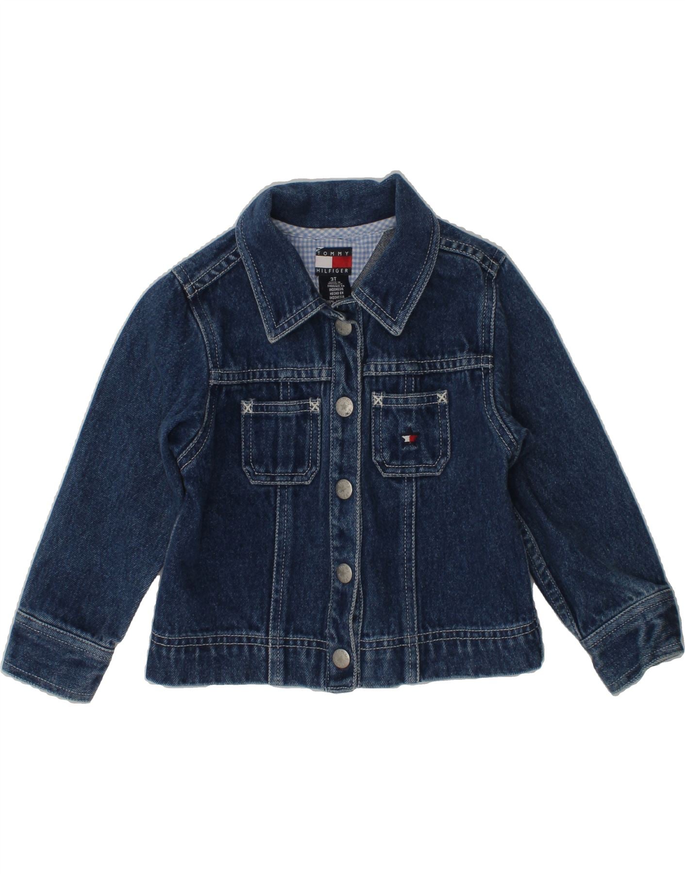 Tommy hilfiger girls denim clearance jacket