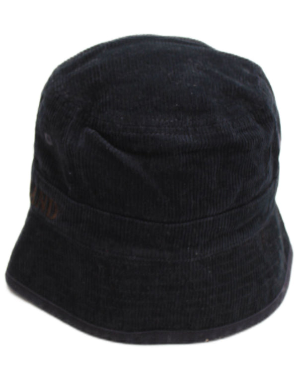TIMBERLAND Boys Graphic Corduroy Bucket Hat 2-3 Years Black Cotton Classic