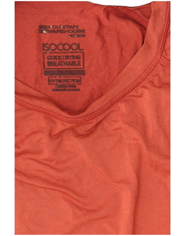 Mountain Warehouse Mens T-Shirt Top Large Orange