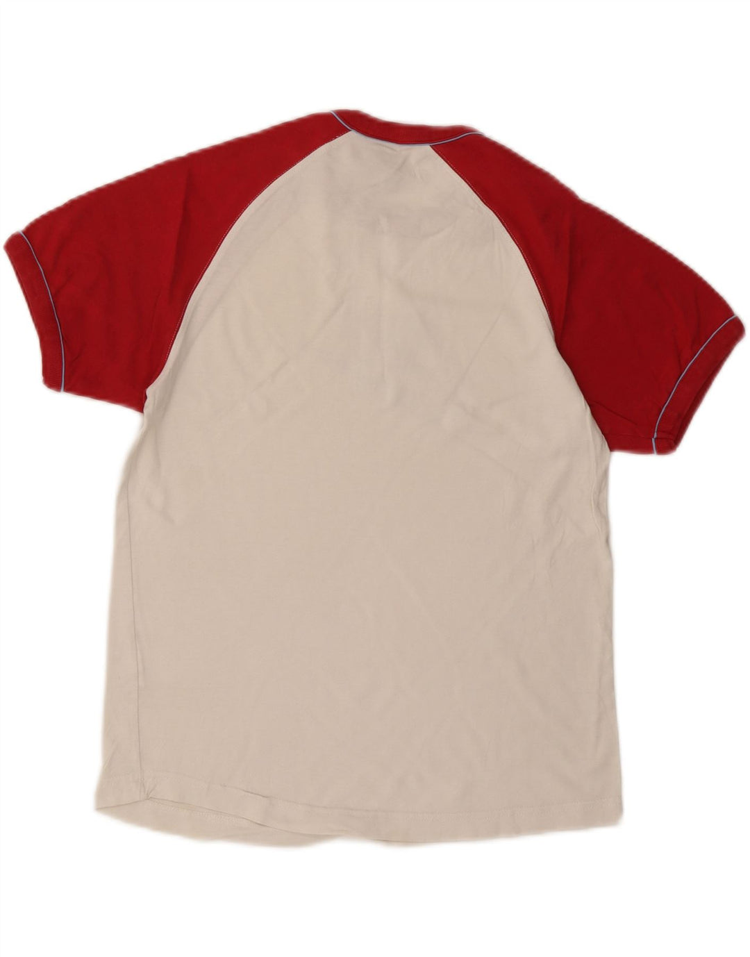 NIKE Mens Graphic T-Shirt Top UK 36/38 Small White Colourblock