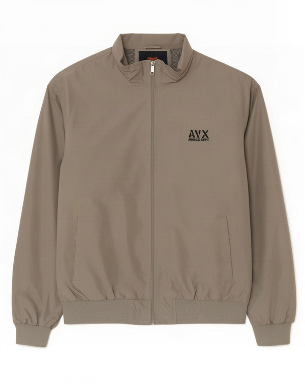 Avirex Mens Bomber Jacket UK 44 2XL Grey