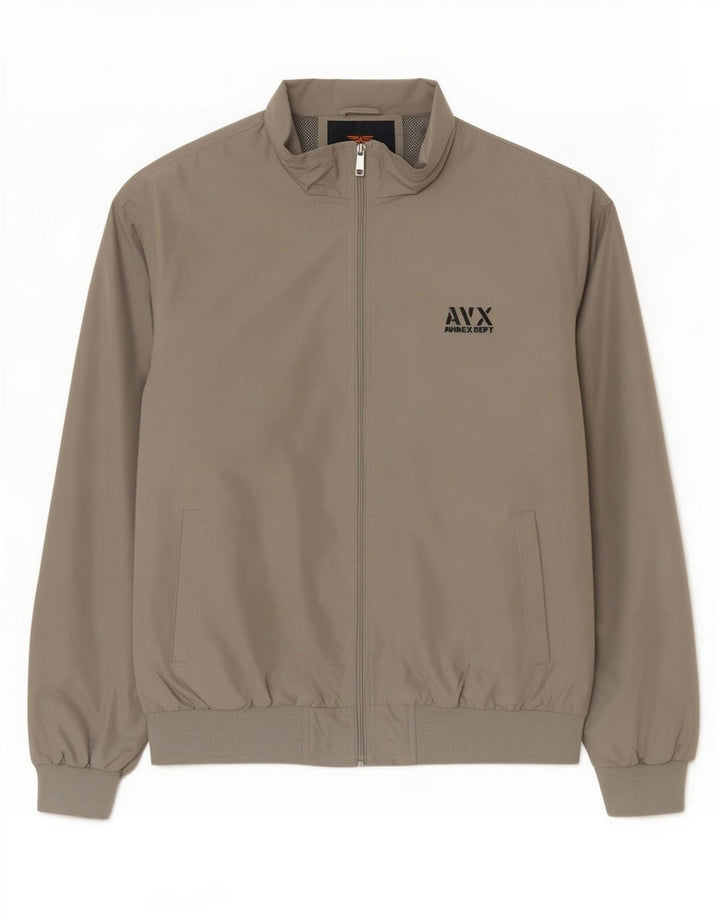 Avirex Mens Bomber Jacket UK 44 2XL Grey