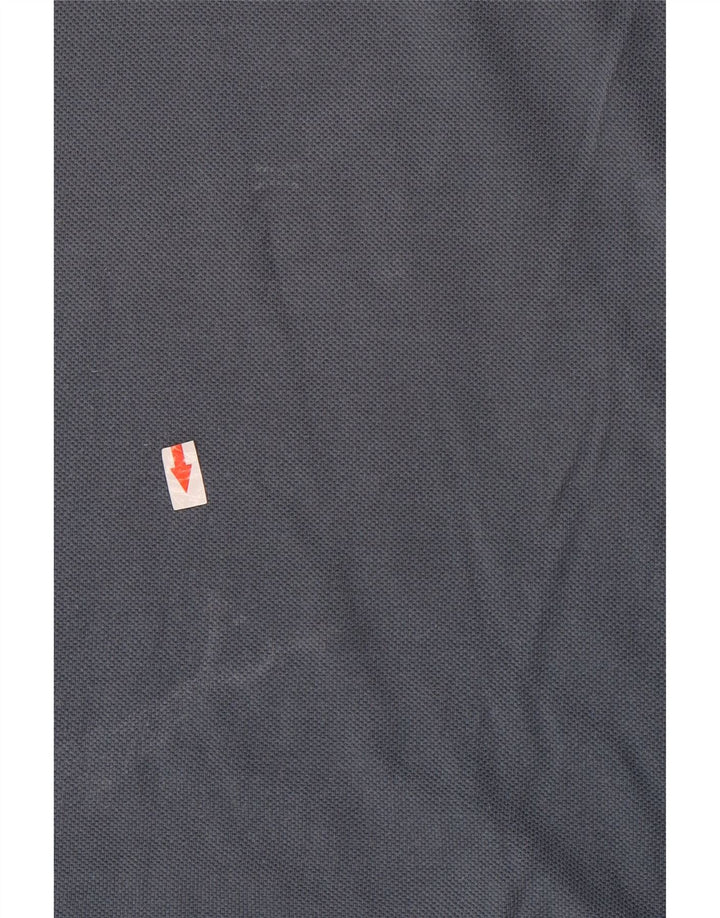 Lacoste Mens Polo Shirt Size 6 XL Grey Cotton