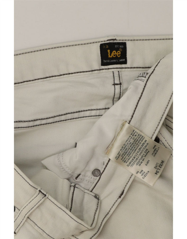 Lee Mens Slim Jeans W32 L29 White
