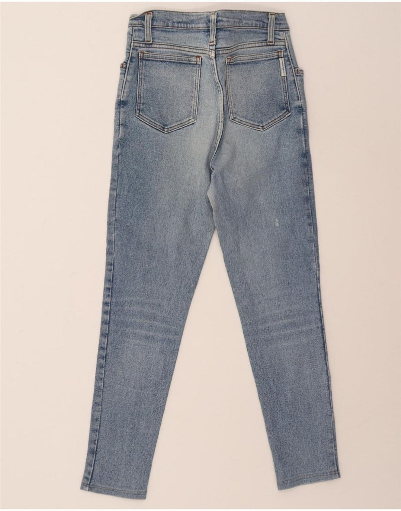 VINTAGE Womens Cropped Jeans EU 34 2XS W25 L26 Blue Vintage Vintage and Second-Hand Vintage from Messina Hembry 