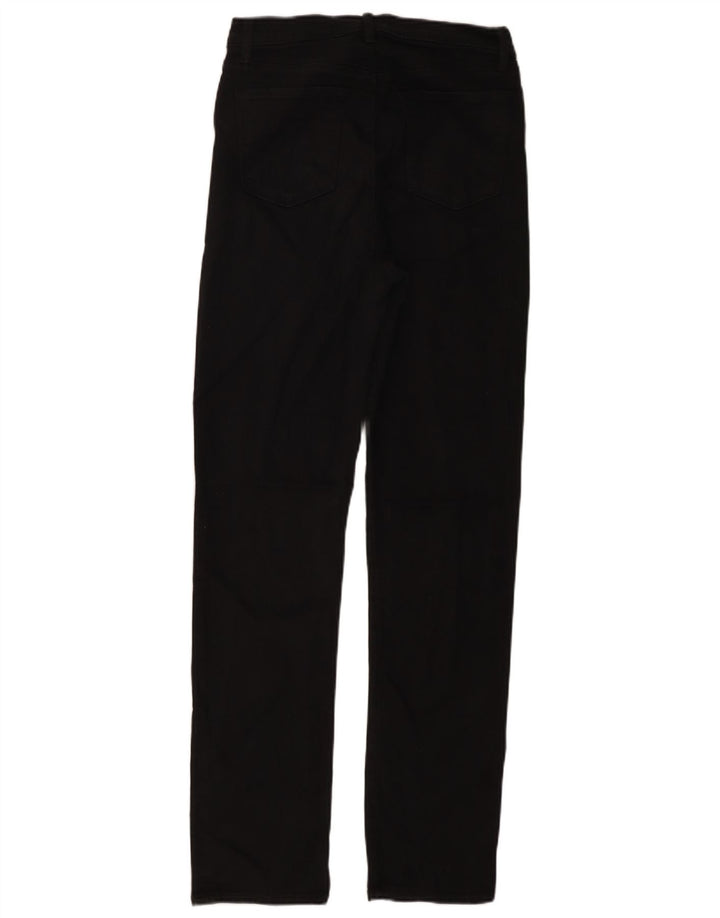 J Brand Womens Straight Jeans W30 L30 Black Viscose