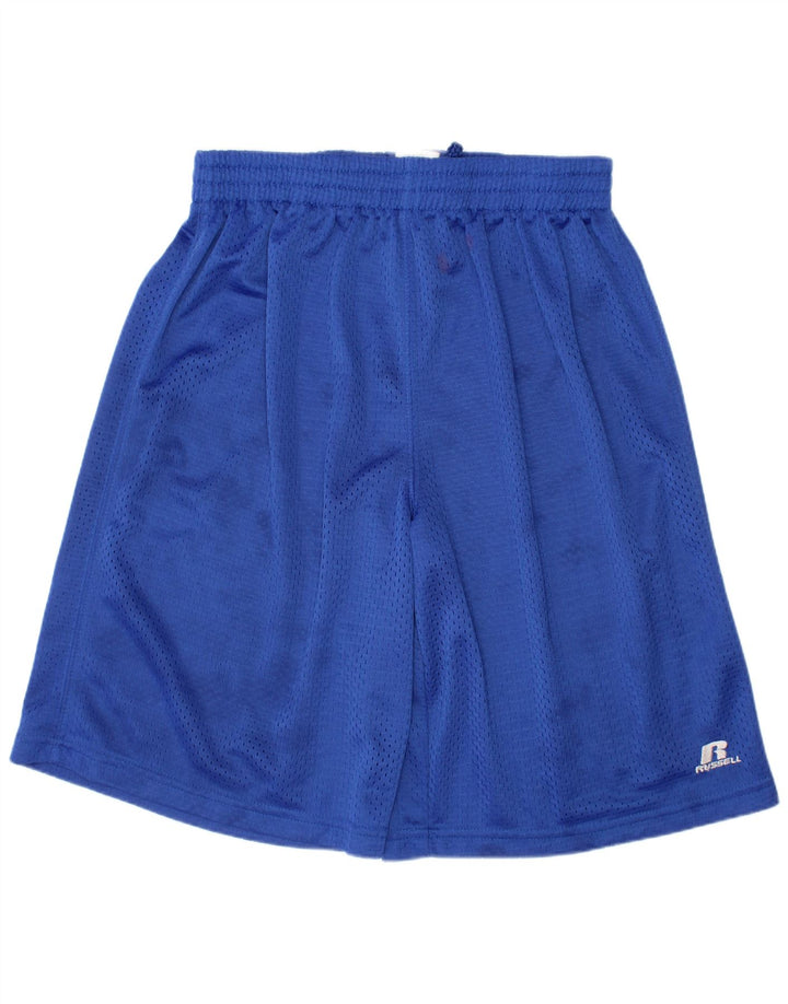 Russell Athletic Boys Sport Shorts 14-15 Years  Blue Polyester