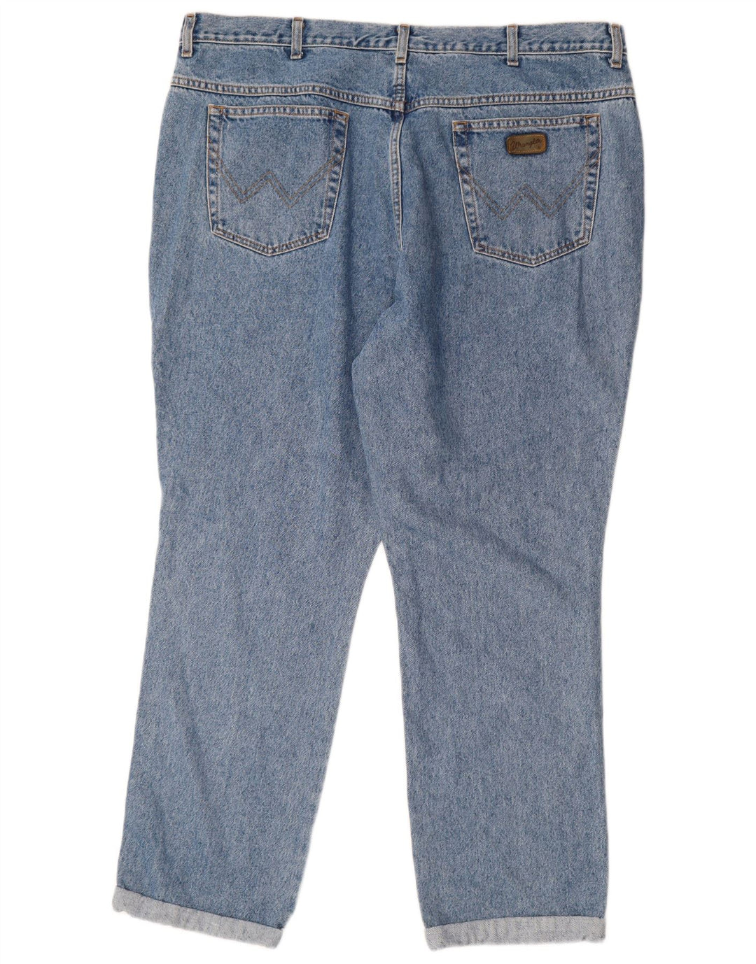 Wrangler Mens Tapered Jeans W40 L30 Blue