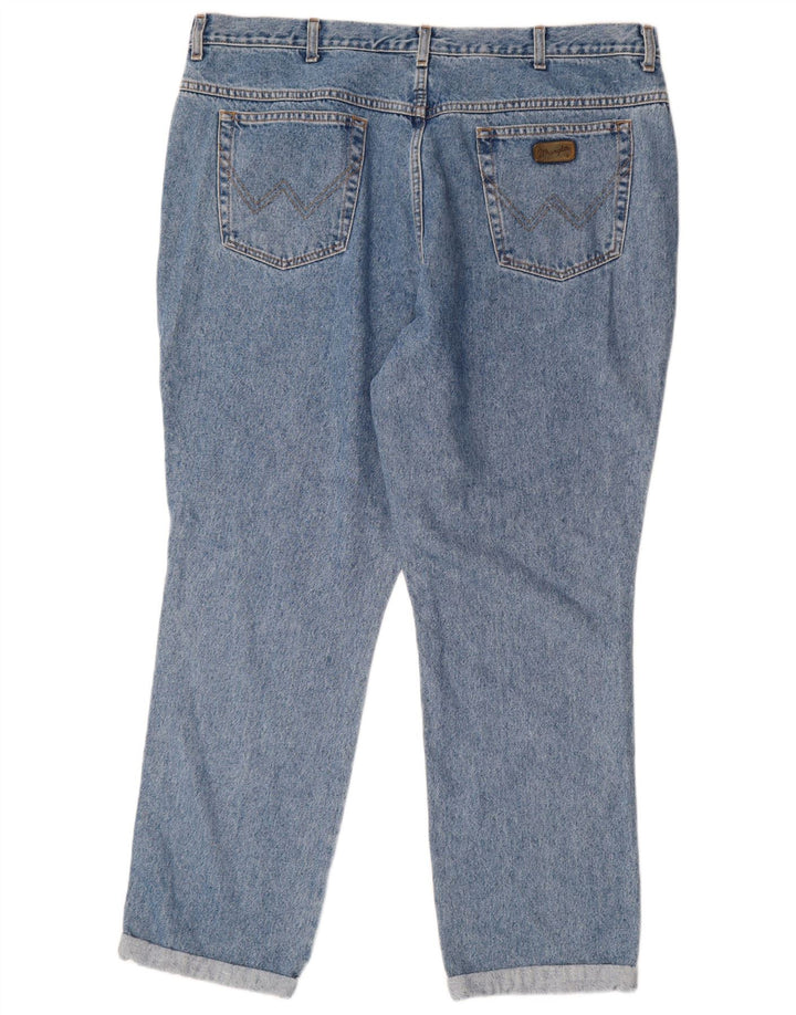 Wrangler Mens Tapered Jeans W40 L30 Blue
