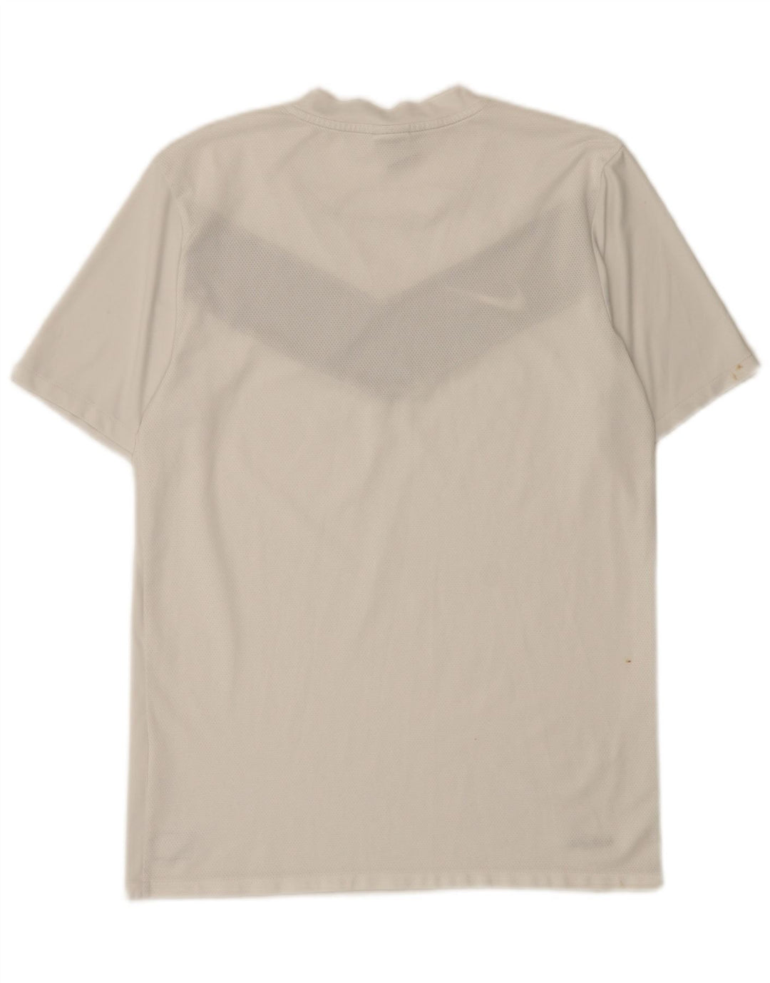 Nike Mens Dri Fit T-Shirt Top Small White Colourblock