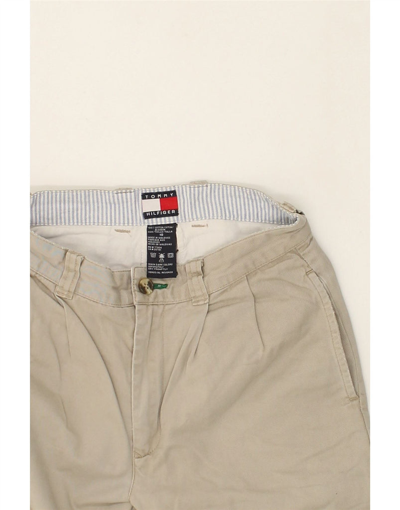 TOMMY HILFIGER Boys Pegged Chino Trousers 9-10 Years W25 L25  Beige Cotton | Vintage Tommy Hilfiger | Thrift | Second-Hand Tommy Hilfiger | Used Clothing | Messina Hembry 