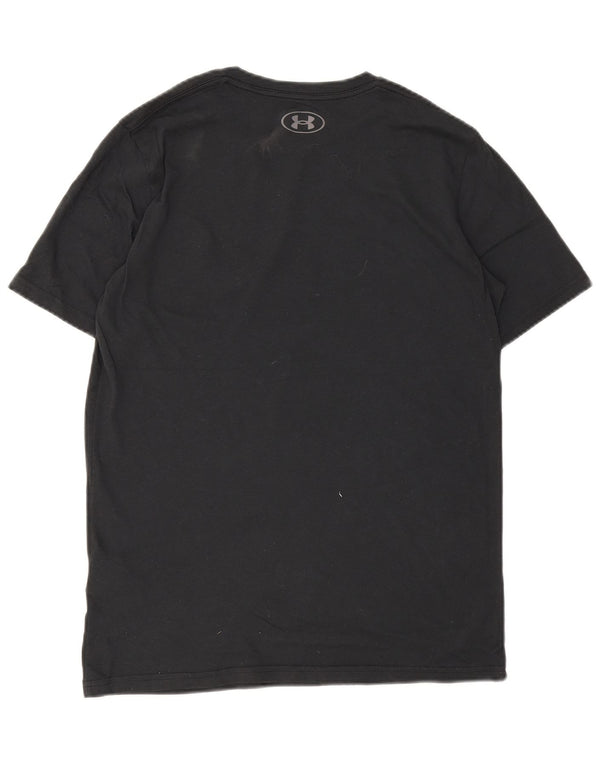 Under Armour Mens Graphic T-Shirt Top Small Black Cotton