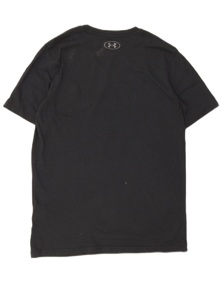 Under Armour Mens Graphic T-Shirt Top Small Black Cotton