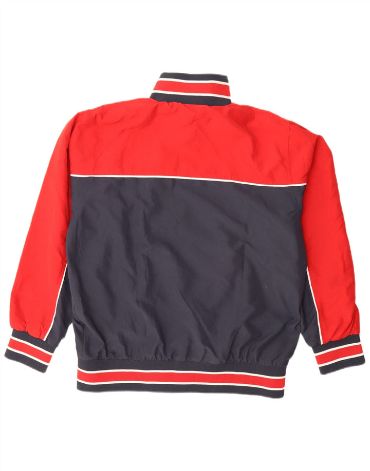 Umbro Mens Graphic Tracksuit Top Jacket Large Navy Blue Colourblock