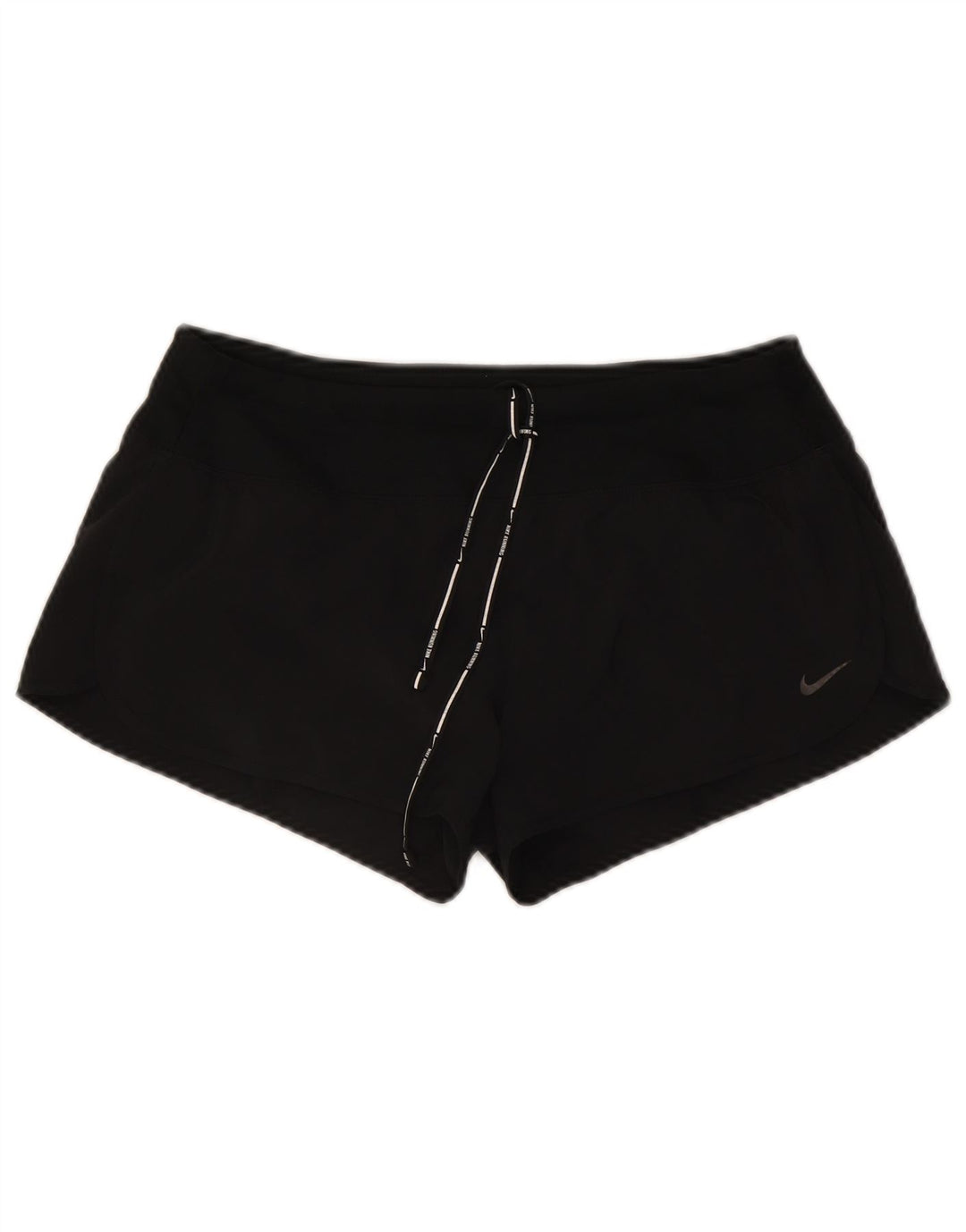 Nike Womens Dri Fit Sport Shorts UK 14 Medium Black