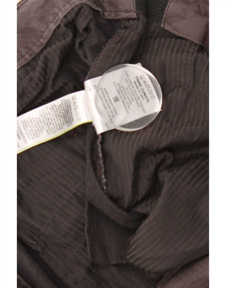 Marks & Spencer Mens Blue Harbour Straight Suit Trousers W40 L33 Brown
