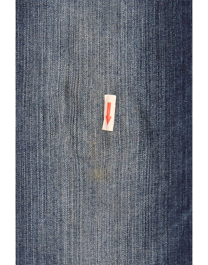 Diesel Mens Straight Jeans W30 L30 Blue Cotton
