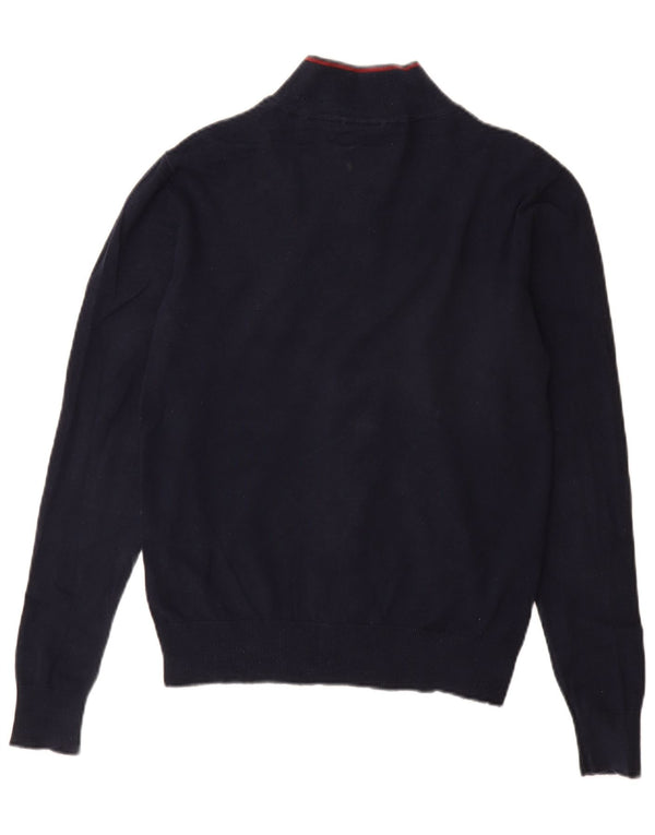 FILA Boys Cardigan Sweater 15-16 Years Medium Navy Blue