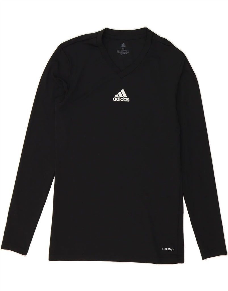 NIKE Mens Aeroready Top Long Sleeve Medium Black Polyester Vintage Nike and Second-Hand Nike from Messina Hembry 