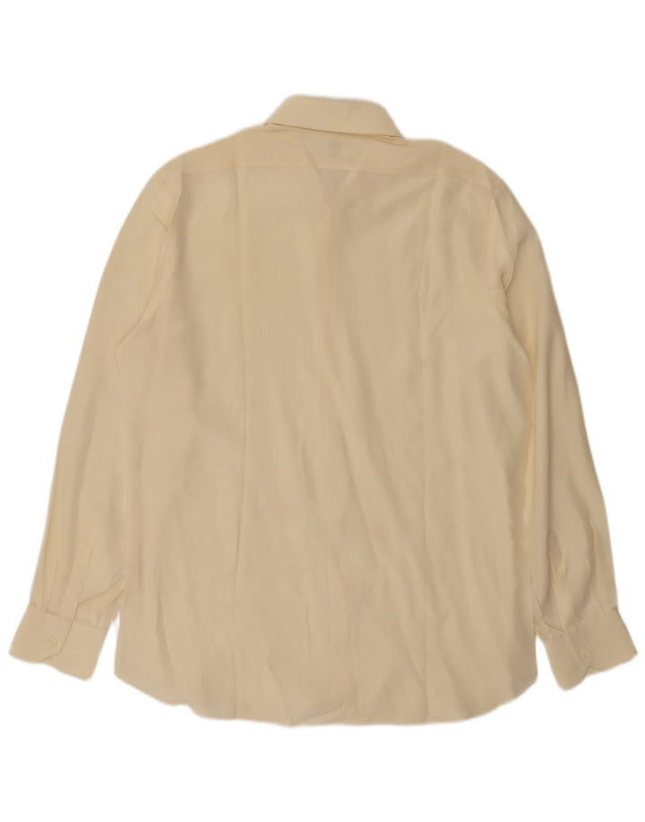 Vintage Mens Shirt Size 41 Large Off White