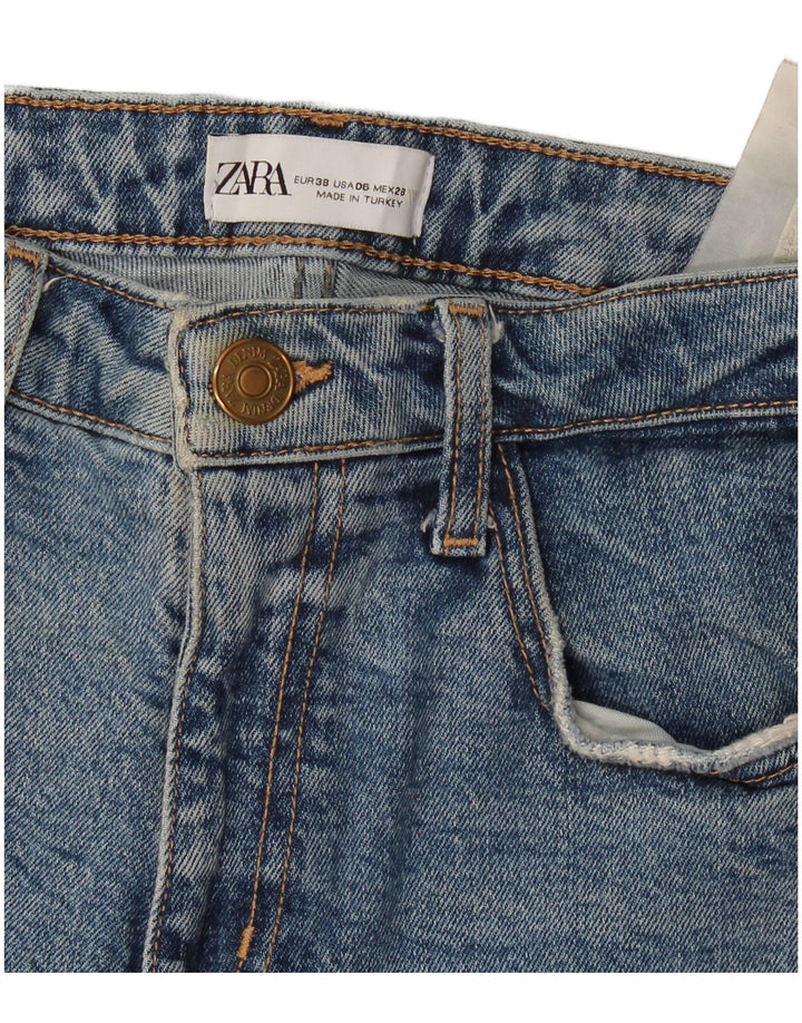 Zara Womens Slim Jeans EU 38 Small W28 L26 Blue
