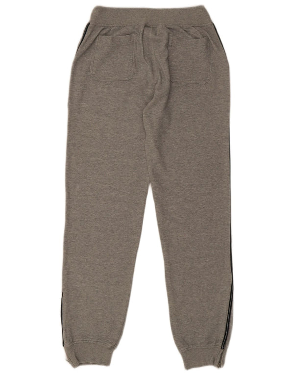 Champion Womens Tracksuit Trousers Joggers UK 14 Large Grey Flecked Cotton