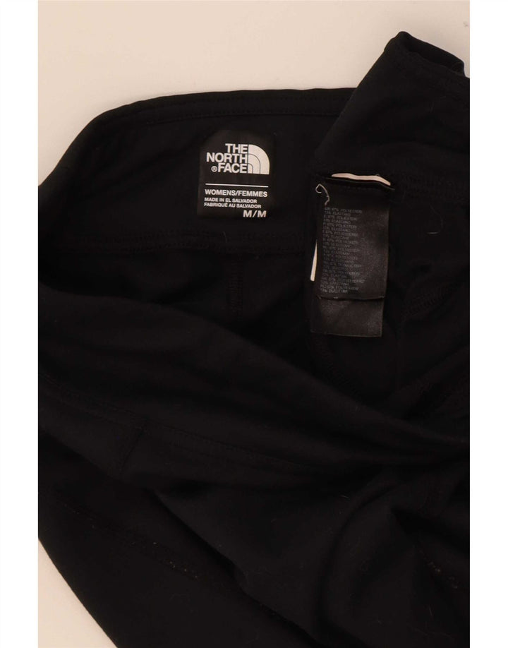 The North Face Womens Leggings UK 12 Medium Black Polyester