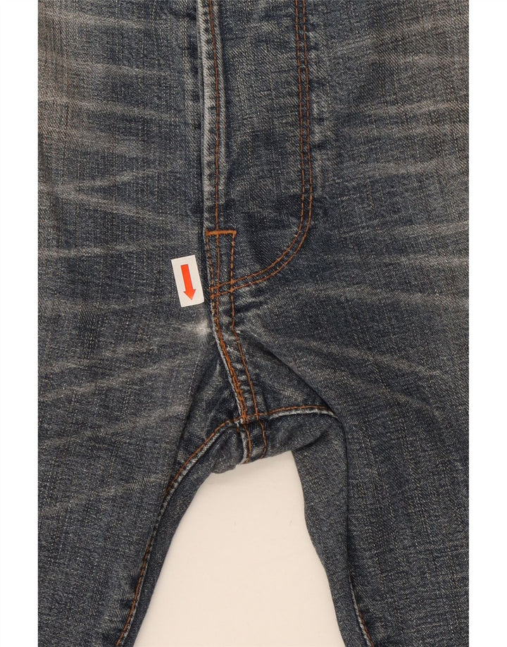 PEPE Jeans Mens Straight Jeans W33 L36 Blue Cotton