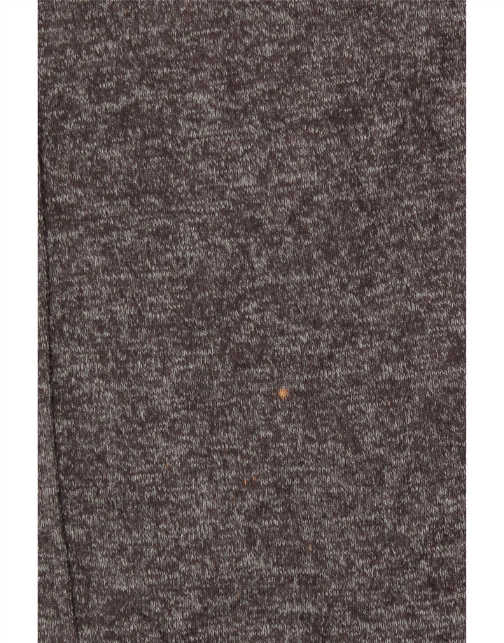 Marks & Spencer Womens T-Shirt Top UK 14 Large Grey Flecked Viscose
