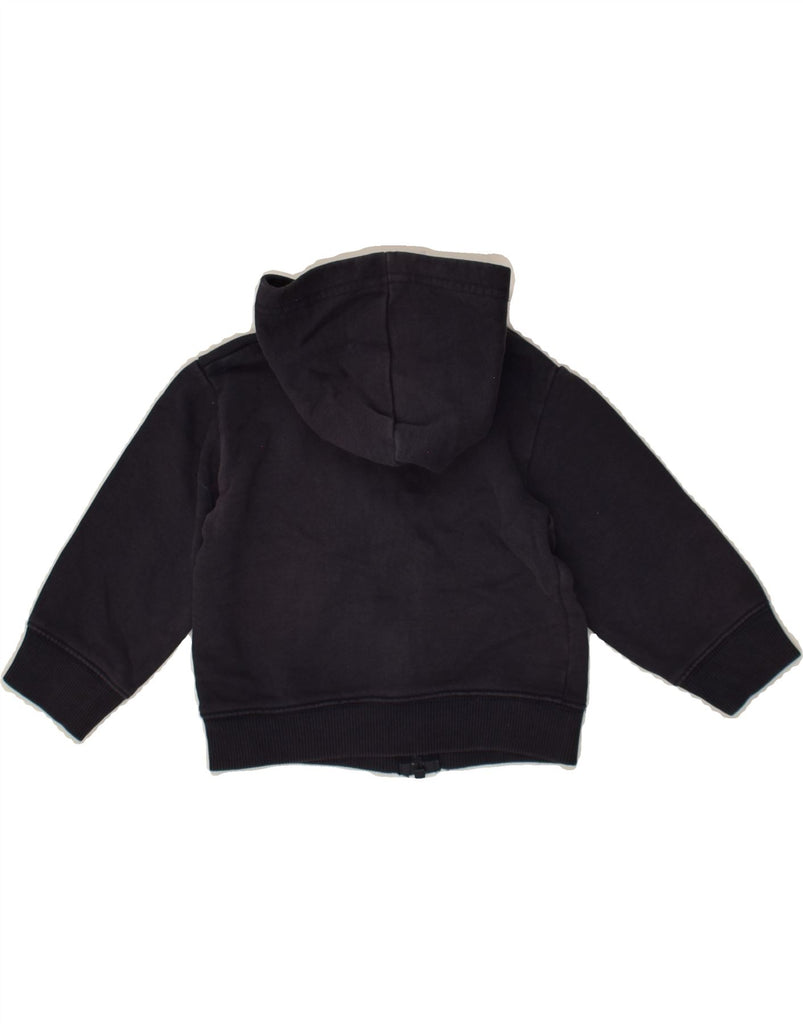 BENETTON Baby Boys Zip Hoodie Sweater 12-18 Months Black | Vintage Benetton | Thrift | Second-Hand Benetton | Used Clothing | Messina Hembry 