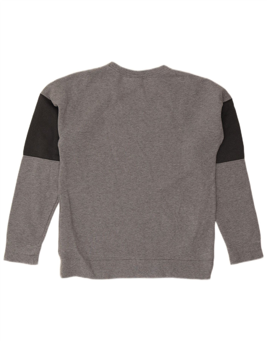 Nike Mens Graphic Sweatshirt Jumper Small Grey Colourblock Cotton